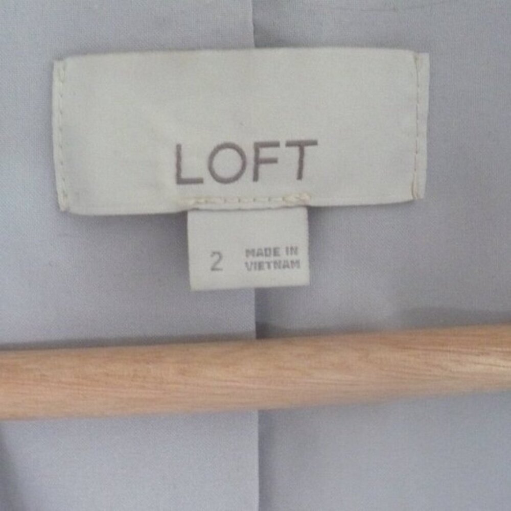 Ladies Size S Gray Tailored Suit Jacket - Picture 5 of 5